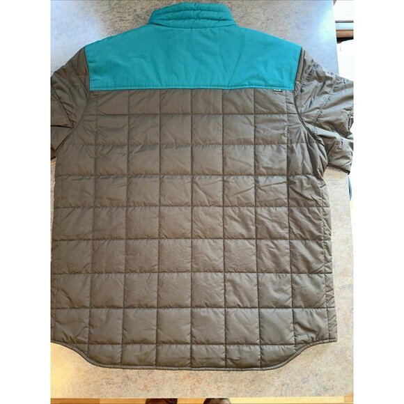 Howler Bros Men's Merlin Jacket Gravel/Ultramarine Puffer Quilted Soft Shell XXL - Picture 10 of 16
